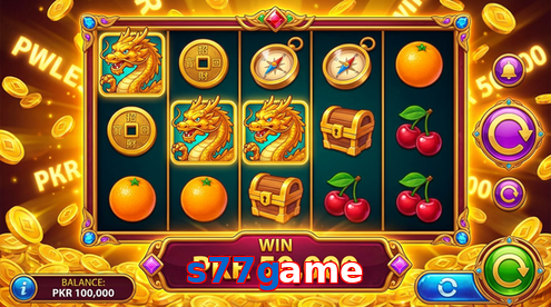 Main screen of S77game pg page for PK players